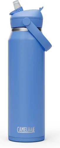 Miniatura 24 de CamelBak - Thrive - Botella de agua con tapa y pajilla, 20 onzas - Aislante de acero inoxidable, color negro