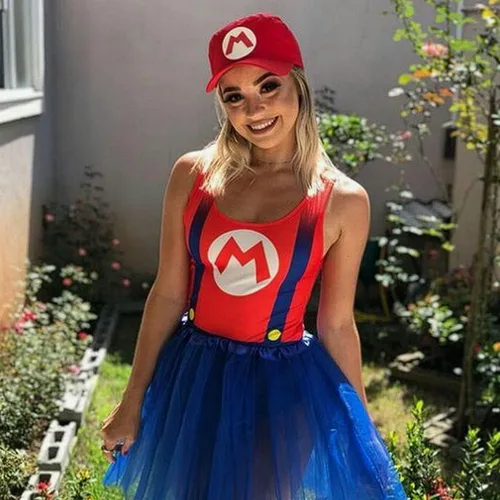 Miniatura 2 de Update V3Super Mario Bros Unisex Sombrero de béisbol Cap Halloween sombrero Cap