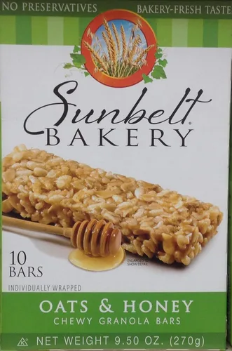 Miniatura 8 de Sunbelt Bakery Barras de granola masticables dulces y saladas de almendras, barras de 50-1.0 onzas (5 cajas)