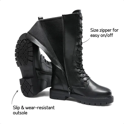 Miniatura 3 de DREAM PAIRS Botas altas hasta la rodilla para niñas, zapatos de equitación de invierno (niños pequeñosniños grandes)