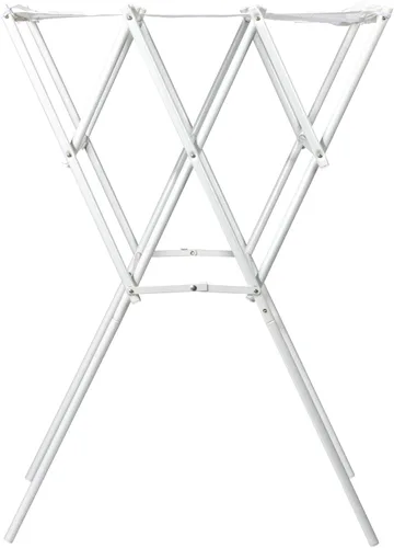 Miniatura 5 de Household Essentials - Tendedero de ropa, plegable, extensible y plegable para lavandería, blanco