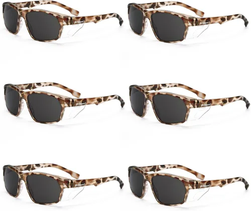 Miniatura 23 de ProtectX Lentes de lectura elegantes para mujeres y hombres, antivaho y antiarañazos, protección UV, gafas de seguridad antiimpactos