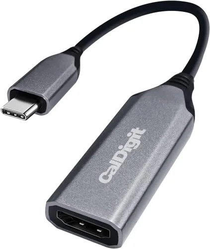 Miniatura 4 de CalDigit Adaptador activo DisplayPort 1.2 macho a HDMI 2.0b hembra 4K 60Hz, pantalla de alta actualización, color de 10 bits, HDR y soporte
