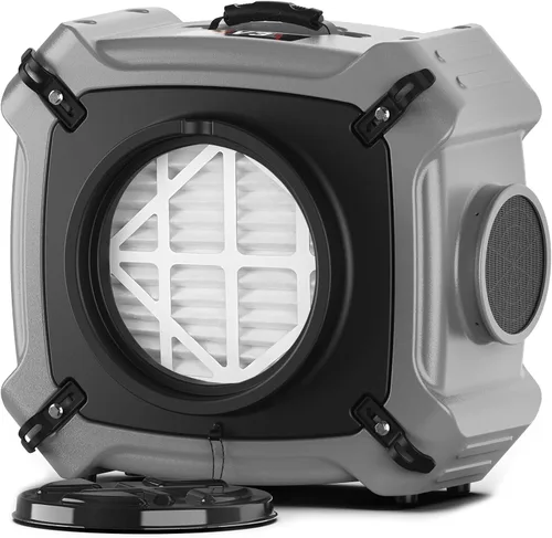 Abestorm Depurador de aire con filtro MERV-10, filtro HEPA/carbón activado para uso comercial/industrial, máquina de filtro de aire negativo