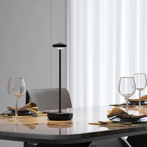 Miniatura 9 de Lámpara de mesa LED recargable inalámbrica, lámpara de mesa de 5000 mAh con tacto para exterior, lámpara de mesa portátil con batería, con función