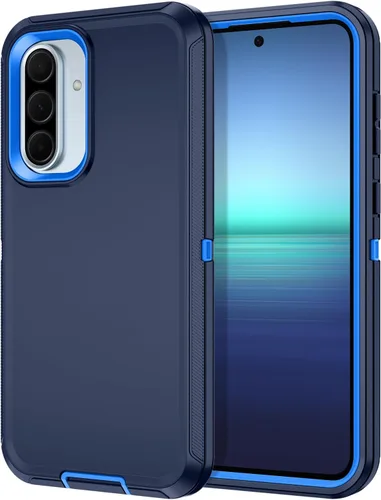 Miniatura 26 de I-HONVA Funda para Samsung Galaxy A52 5G a prueba de golpes, a prueba de polvo y caídas, 3 capas de protección de cuerpo completo