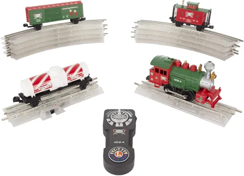 Miniatura 6 de Lionel Junction North Pole Central Electric O Gauge Bluetooth - Juego de tren con control remoto e iluminado FasTrack
