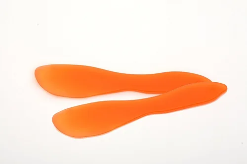 Miniatura 14 de Linden Sweden Juego de 2 esparcidores multiusos, gris carbón, cuchillo versátil para mantequilla para queso suave, mantequilla de maní, glaseado