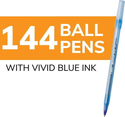Miniatura 19 de BIC Round Stic Xtra Life - Bolígrafo redondo, punta mediana