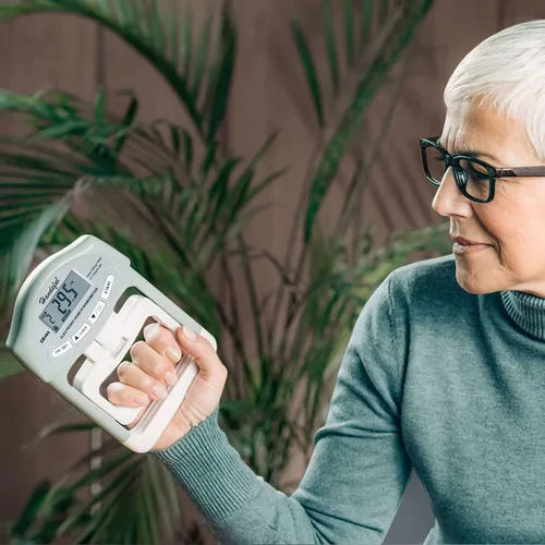 Miniatura 7 de Handeful Probador de fuerza de agarre, dinamómetro digital para medición de mano, captura automática electrónica de antebrazo y dedo de potencia