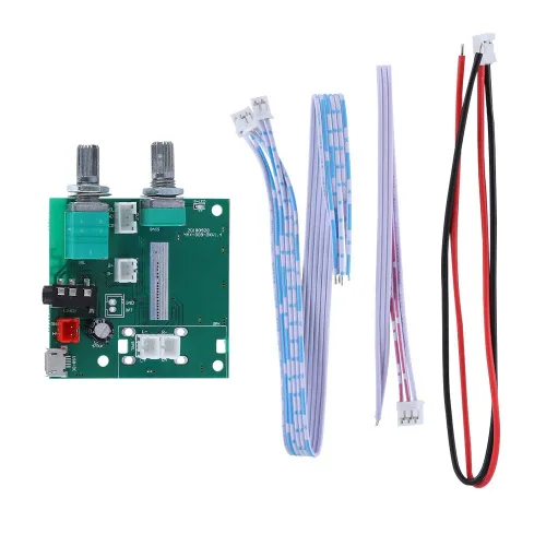 Miniatura 2 de Tablero amplificador de potencia de 2.1 canales, 20 W (bajo 10 W y subcaja 10 W (5 W x 2) Bluetooth 5.0 5 V módulo de placa de amplificador digital