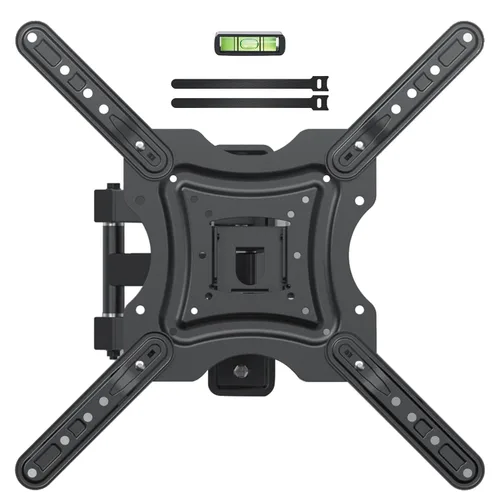 XVCAS Vesa - Soporte de pared para TV de movimiento completo, soporte para TV de pantalla plana y curva LED de 19 a 55 pulgadas, soporte universal