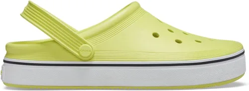 Miniatura 13 de Crocs Zuecos unisex para adultos con plataforma fuera de la cancha Azul marino