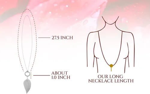 Miniatura 35 de Joyas de hoja de oro rosa y plata para mujer. Pendientes de hoja natural y collares circulares colgantes. Elegantes conjuntos de joyas colgantes.