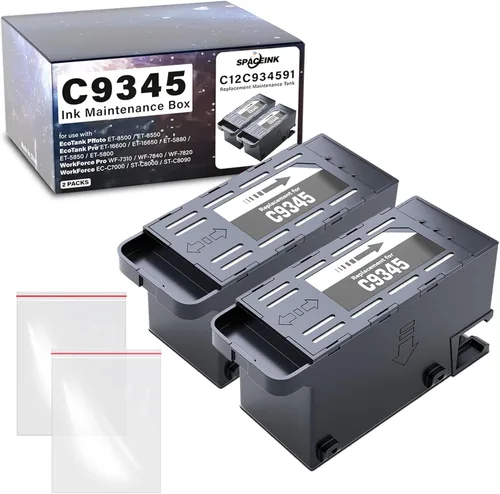 C9345 Caja de mantenimiento de tinta de repuesto para ET-8550 ET-5850 ET-16600 ET-16650 ET-5800 ET-5880 ET-8500 WF-7840 WF-7830 WF-7820 WF-7310 ST.