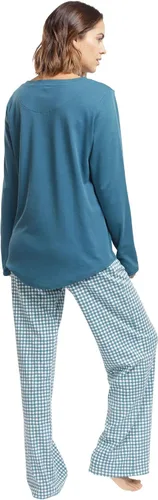 Miniatura 6 de jijamas Juego de pijama de algodón Pima increíblemente suave para mujer, la noche reparadora