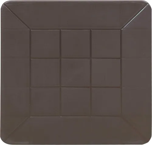 Miniatura 9 de Sunnydaze Adirondack - Mesa auxiliar pequeña para exteriores para elementos esenciales de balcón, mesa auxiliar cuadrada de plástico para patio