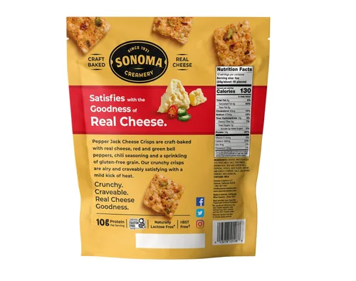 Miniatura 2 de Sonoma Creamery Galletas crujientes de queso