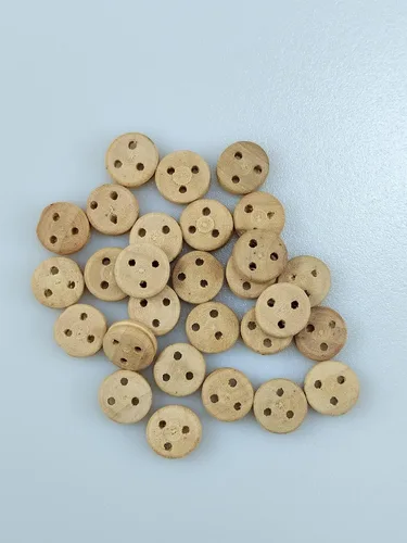 Miniatura 2 de GAWEGM Kit de construcción de modelo de barco Accesorio - Φ8MM Polea de madera 20pcs