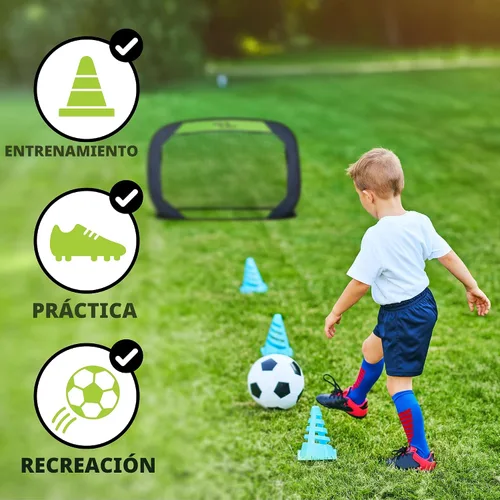 Miniatura 6 de Sport Squad Portable Soccer Goal Net Set
