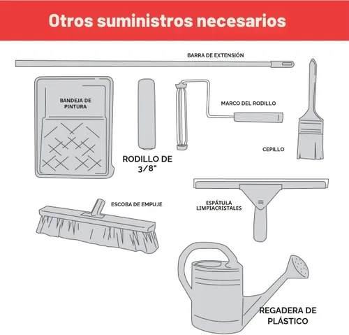 Miniatura 8 de Rust-Oleum 327081 EPOXYSHIELD - Kit de revestimiento de suelo de garaje, 1 coche, gris oscuro brillante