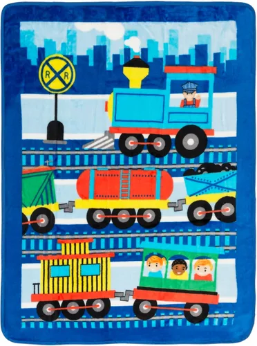Miniatura 22 de EVERYDAY KIDS Manta para niños pequeños, 30 x 40 pulgadas, rescate de bomberos y policía, súper suave, afelpada, cálida y cómoda Bomberos y rescate
