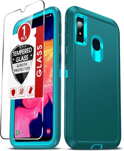 Miniatura 13 de LeYi Funda compatible con Samsumg Galaxy A05 4G: Galaxy A05 4G con resistente a los golpes, 3 en 1 de cuerpo completo, protección resistente