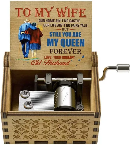 Miniatura 8 de Muzero Birthday Gift for Mom Dad, I Love You to the Moon and Back Music Box Gift for Daughter Son, Birthday Anniversary for Grandma Granddaughter
