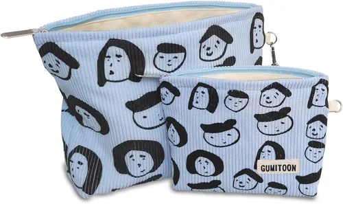 Miniatura 7 de 2 bolsas de cosméticos, bolsa de maquillaje para mujeres, organizador estético, artículos de aseo esenciales de viaje, artículos de aseo