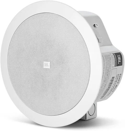 Miniatura 2 de JBL Profesional 24C Micro 4.5 pulgadas Fondo/Primer Plano Altavoz de techo, blanco, se vende por par