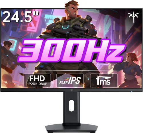 Miniatura 10 de KTC Monitor de juegos de 27 pulgadas 1440p 170Hz, 2K QHD 1ms GTG Fast IPS, HDR, HDMI/USB C/DP, FreeSync y G-Sync, ajustable en giro, inclinación