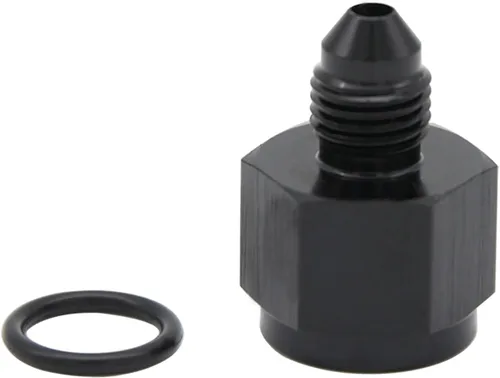 Miniatura 26 de 1/8 NPT hembra a -3 AN AN3 macho Flare Thread Expander adaptador Expander Accesorios de manguera Aluminio Negro
