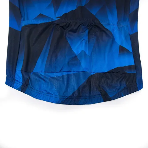 Miniatura 7 de Maillot de ciclismo para hombre, manga corta, camiseta de bicicleta de montaña, bolsillo con cremallera, reflectante, calavera