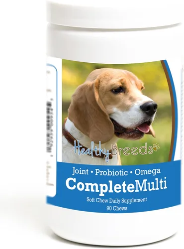 Miniatura 294 de Healthy Breeds Pug todo en uno multivitamínico suave masticable 60