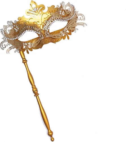Miniatura 10 de Máscara veneciana para mujeres y hombres, para fiesta de disfraces, baile de graduación, Halloween, Mardi Gras