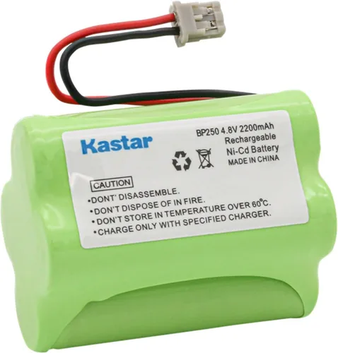 Kastar Paquete de 1 batería de repuesto de Ni-CD de 4.8 V 2200 mAh para Uniden Bearcat Sportcat BBTY0356001, BP-120, BP120, BP-150, BP-180, BP180,