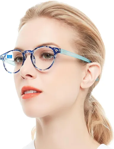 Miniatura 10 de Gafas de lectura Occhi Chiari para ordenador, filtro que bloquea la luz azul, gafas de vista cansada, lentes anti brillo con protección UV para Gris