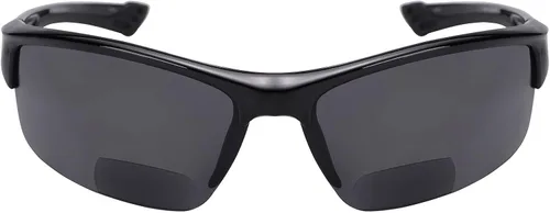 Miniatura 12 de Mass Vision "The Skillful" - 2 pares de lentes de sol bifocales polarizados unisex ligeros Negro/Open Road Blue
