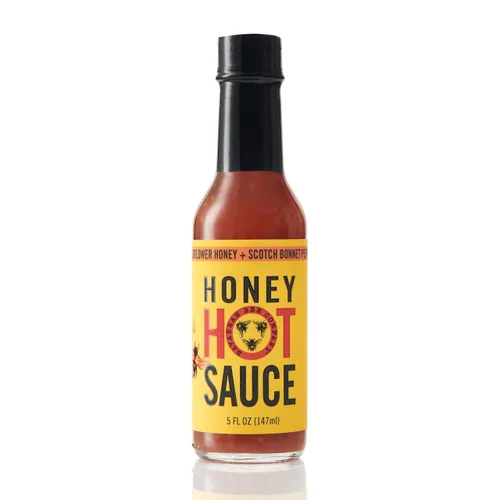 Savannah Bee Company - Salsa picante de miel - Dulce y picante 100% pura - Infundido con deliciosa miel de flores silvestres y pimientos escoceses