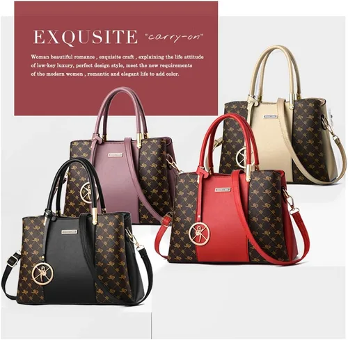 Miniatura 5 de KURGOOL Bolsos y bolsos de mano para mujer, bolso de hombro con asa superior, bolsa de mensajero para mujer