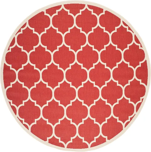 Miniatura 7 de SAFAVIEH Courtyard Collection - Alfombra decorativa de 2 x 3 pies 7 pulgadas, verde oscuro y beige, no desprende pelusa y de fácil cuidado
