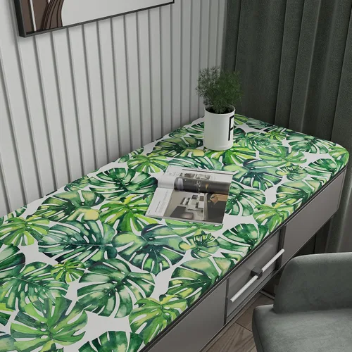 Miniatura 2 de CHIHUT Papel tapiz de hojas de palmera tropical de Monstera con diseño de acuarela para despegar y pegar botánico para sala de estar, dormitorio