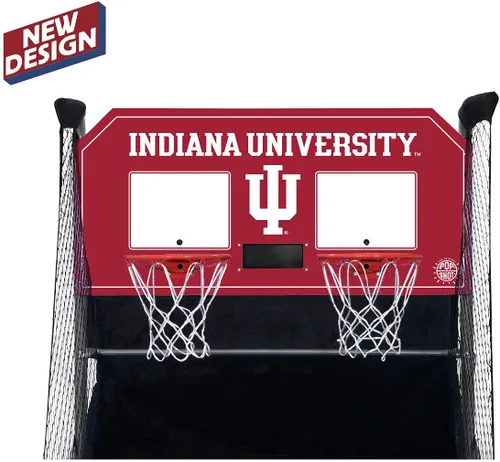 Miniatura 2 de Pop-A-Shot - Home Dual Shot with NCAA Graphics l Sensor Scoring l 16 Game Modes l 7 Balls l Foldable Storage l for All NCAA Fans