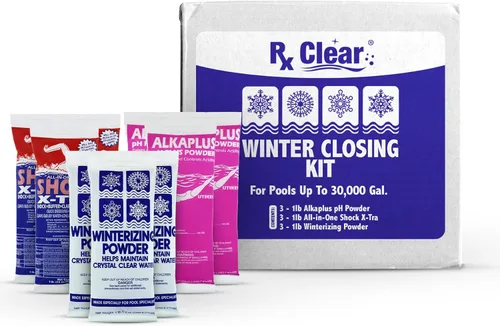 Miniatura 8 de Rx Clear Kit de cierre de piscina para piscinas sobre el suelo y enterradas Kit de invierno de piscina Productos químicos de cierre de invierno