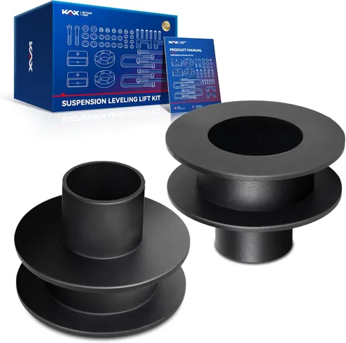 Miniatura 10 de KAX Kit de nivelación trasero de 1-2" Compatible con Jeep Cherokee 1984-2001 2WD/4WD Grilletes de bajada trasera de acero de alta resistencia