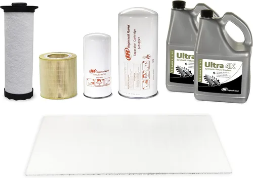 Ingersoll-Rand 47735470001 Ingersoll-Rand Kit de mantenimiento OEM para compresor UP6 15-30HP (indicador de reemplazo de calibre TAS) con lubricante