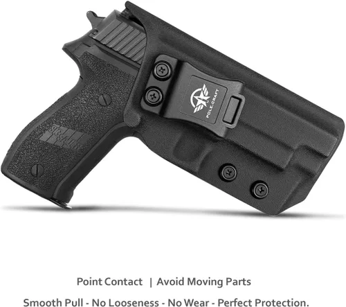 Miniatura 3 de Funda para Sig P226 IWB / OWB Kydex: Sig Sauer P226 de tamaño completo de 4.4'' de cañón - Portador oculto en la cintura interior / Portador