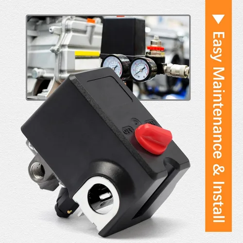 Miniatura 6 de Interruptor de presión mejorado compatible con Condor MDR 11/11 EA, 26 amperios 120/240 voltios 120-155 PSI