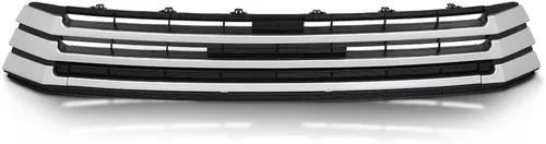 Miniatura 16 de PIT66 Rejilla del parachoques delantero Compatible con Toyota Camry Hybrid 2007 2008 2009 de plástico ABS Rejilla central inferior 53112-06010