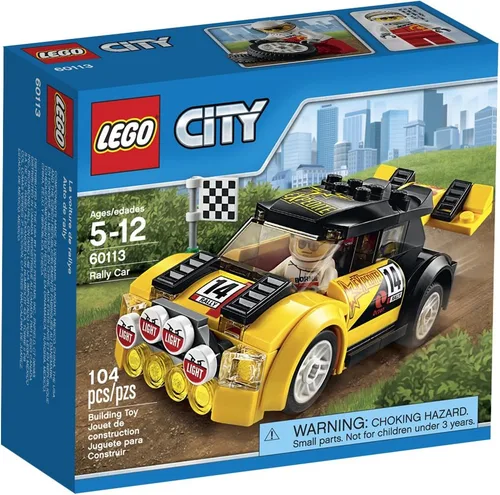 Juego para armar, coche de rally City 60113, de la marca LEGO